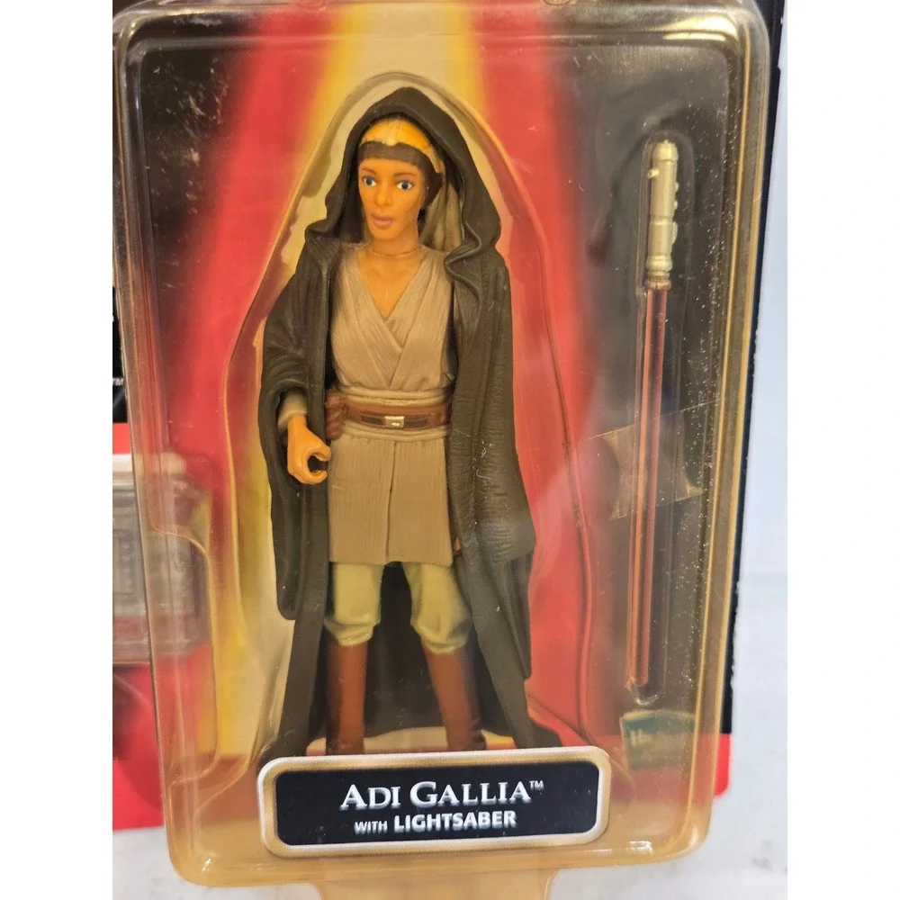 Star Wars Episode I Adi Gallia Action Figure with Lightsaber CommTech Chip 1999